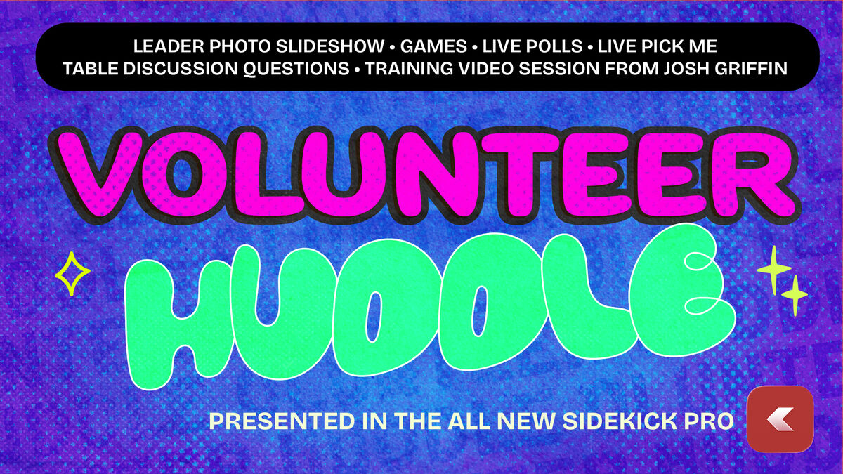 Complete Volunteer Huddle image number null